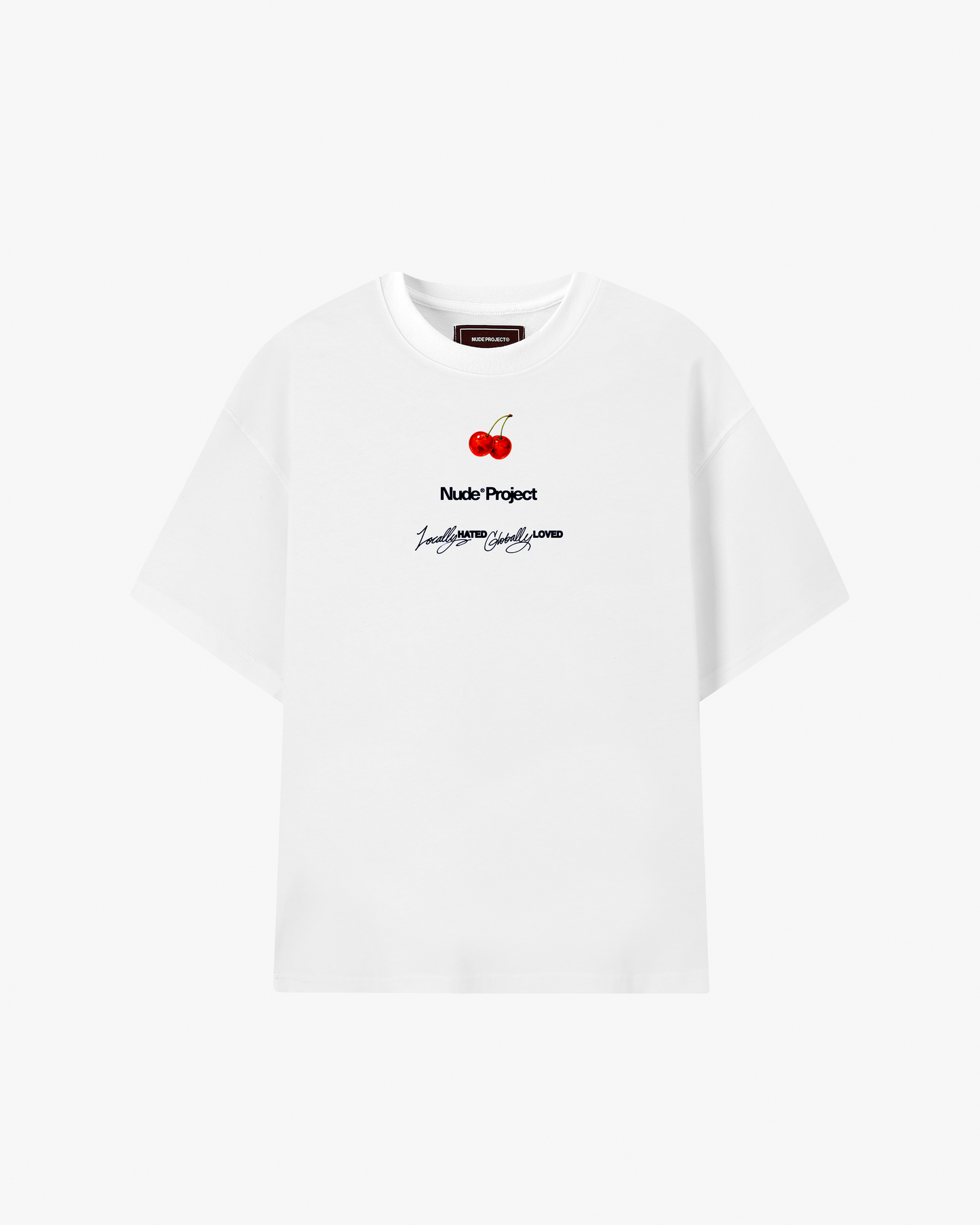 Nude Tour Tee White