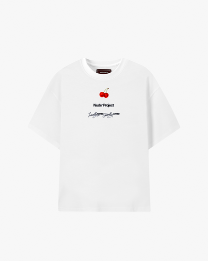 Nude Tour Tee White