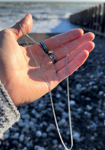 925 Silver Connell Chain 2mm, Thin Silver Chain