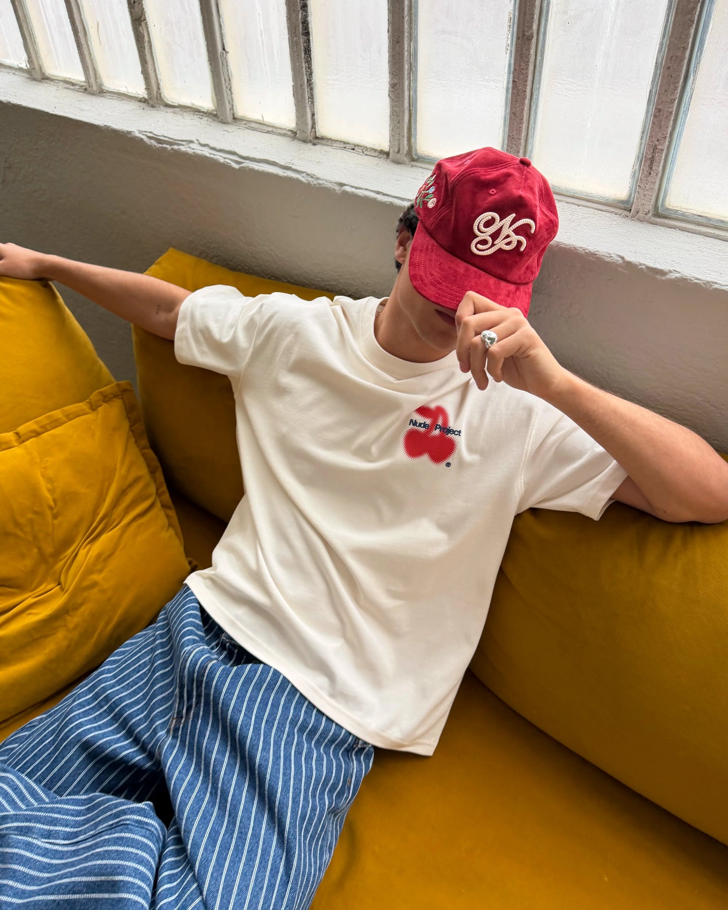 Grain Cherry Tee Marshmallow